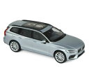 【送料無料】ホビー 模型車 車 レーシングカー ボルボシルバーnorev 870017 volvo v60 2018 bright silver 143(3)