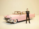 【送料無料】ホビー 模型車 車 レーシングカー キャデラックフリートウッドシリーズピンクフィギュアエルビスプレスリーcadillac fleetwood series 60 pink figurine elvis presley 143