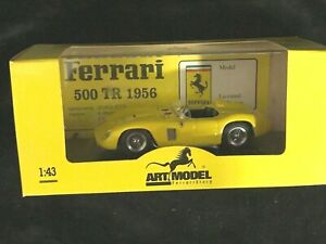 【送料無料】ホビー　模型車　車　レーシングカー モデルフェラーリnouvelle annonceart model ferrari 500 tr 1956 giallo prova 143 nrfb