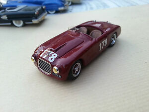 【送料無料】ホビー　模型車　車　レーシングカー フェラーリスパイダートップモデルタルガフロリオferrari 166 spyder top models targa florio