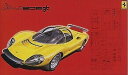 【送料無料】ホビー 模型車 車 レーシングカー フェラーリディノグアテマラプラスチックモデルキットferrari dino 206gt 124 plastic model kit fujimi(3)