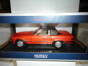 【送料無料】ホビー 模型車 車 レーシングカー メルセデスベンツレッドメタリックmercedesbenz 300 sl 1986 w107 red metall...