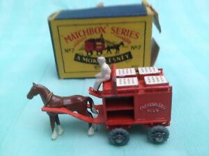 ̵ۥۥӡϷ֡֡졼󥰥 ޥå꡼ߥ륯եmatchbox series no 7 horse drawn...