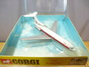 【送料無料】ホビー 模型車 車 レーシングカー vintage corgi toys model 1312 boeing 727 jet passager avion en parfait etat, dans sa boite(3)