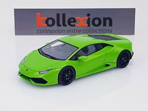 ホビー　模型車　車　レーシングカー ランボルギーニグリーンlooksmart lamborghini huracan lp 6104 green 2014 143