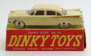 【送料無料】ホビー 模型車 車 レーシングカー ロイヤルダッジセダンボックスオンdinky toys 191 dodge royal sedan with windows with original box