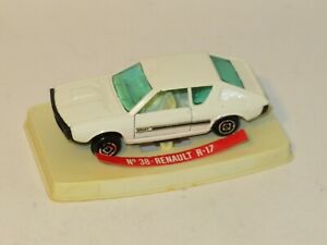 【送料無料】ホビー　模型車　車　レーシングカー ＃スペインルノー1970s guisval 38 renault 17 blanc made in spain