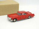 【送料無料】ホビー 模型車 車 レーシングカー フォードコンチネンタルmercury 143 ford continental mkii rouge n4
