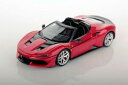 【送料無料】ホビー 模型車 車 レーシングカー フェラーリカブリオレlooksmart lools485a ferrari j50 cabriolet rouge 2017 143