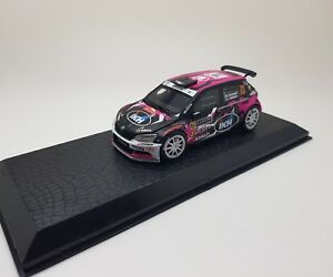 【送料無料】ホビー　模型車　車　レーシングカー シュコダファビアラリーモンテカルロ143 skoda fabia r5 rovanperahalttunen rally montecarlo 2018