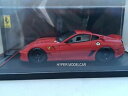 【送料無料】ホビー 模型車 車 レーシングカー モデルフェラーリテストフィオラノレッドbbr model 143 ferrari 599xx test fiorano 2009 rouge art bbr c23b