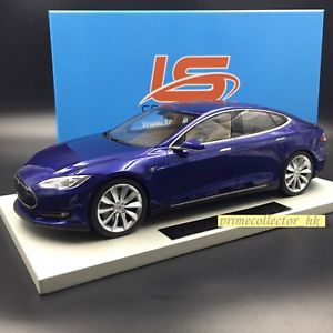 【送料無料】ホビー　模型車　車　レーシングカー グッズテスラモデルls collectibles 118 tesla model s 2012 ls028a