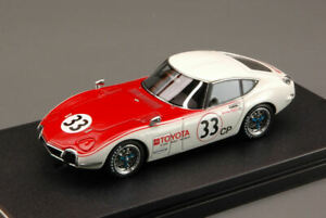 ホビー　模型車　車　レーシングカー スケールレーシングトヨタenouvelle annonceminiature voiture echelle 143 hpi racing toyota 2000gt modelisme static