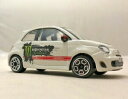 【送料無料】ホビー　模型車　車　レーシングカー モンスターエナジーフィアットアバルトmonster energy fiat 500 abarth 143 bnib fre..