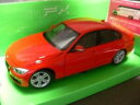 【送料無料】ホビー 模型車 車 レーシングカー レッド124 welly bmw 335i 2012 rouge 24039