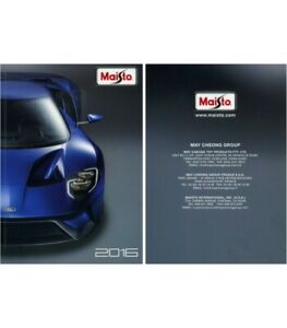 ホビー　模型車　車　レーシングカー catalogo maisto 2016 pag112