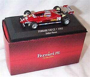 【送料無料】ホビー 模型車 車 レーシングカー フェラーリコレクションフェラーリボックスオンferrari f1 collection ferrari 126 c2 1982 didier pironi 143 in box