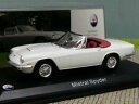 【送料無料】ホビー 模型車 車 レーシングカー マセラティマセラティスパイダーミストラルホワイト143 maserati mistral spyder blanc(3)