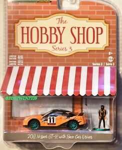 【送料無料】ホビー　模型車　車　レーシングカー シリーズマシンカーレースgreenlight 2018 vert machine series 3 2011 nissan gtr avec course voiture