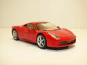 【送料無料】ホビー 模型車 車 レーシングカー フェラーリイタリアferrari 458 italia rouge 143