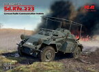 【送料無料】ホビー　模型車　車　レーシングカー ドイツプラスチックモデルキットsdkfz223, german radio communication vehicle 148 plastic model kit icm