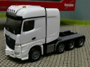 【送料無料】ホビー　模型車　車　レーシングカー ホワイト187 herpa mb arocs bigspace 4axe pour charges lourdes zm blanc 307734003