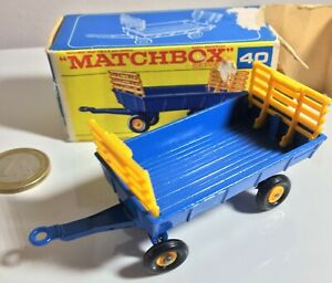 ̵ۥۥӡϷ֡֡졼󥰥 ޥåꥸʥܥåmatchbox lesney 40 hay trailer, original box, between 60s70s