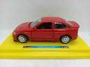 【送料無料】ホビー 模型車 車 レーシングカー フォードエスコートburago ford escort rs red 124