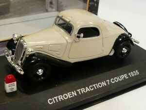 【送料無料】ホビー　模型車　車　レーシングカー シトロエントションブラックベージュカット143 citroen traction 7 coupe 1935 beige noir