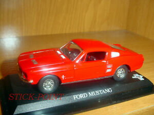 【送料無料】ホビー　模型車　車　レーシングカー フォードムスタングレッドミントford mustang red 143 mint condition icial car