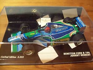 【送料無料】ベネトンフォードジョニー・ハーバート1/43 BENETTON FORD B194 1994 JOHNNY HERBERT