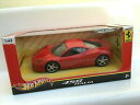 【送料無料】フェラーリイタリア未開封！Hotwheels 1/43 Ferrari 458 Italia UNOPENED