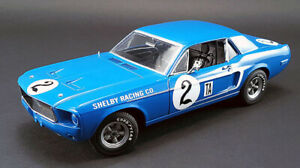 【送料無料】ACME 1968シェルビー・ムスタング#2ダン車輪付き担架、1/18ACME 1968 Shelby Mustang #2 D..