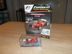 【送料無料】パニーニのフォーミュラカーコレクションのミカ・サロフェラーリ：Panini Formula 1 Car Collection Mika Salo Ferrari F399 - 1999 1:43 F1