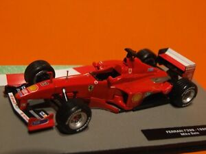【送料無料】フォーミュラミカ・サロフェラーリ：スケール1999 Formula 1 Mika Salo Ferrari F399 1:43 Scale