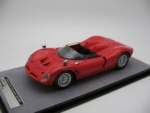 ̵ۥ֤򲡤졼1/18 Scale Tecnomodel Bizzarrini P538 Press Red Racing 1965 - TM18-97C