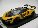 【送料無料】スケールのマクラーレンのセナはブラジルの国旗の色コード1/18 Scale Tecnomodel McLaren Senna Brazil Flag Color 2018 code t18-ex07b