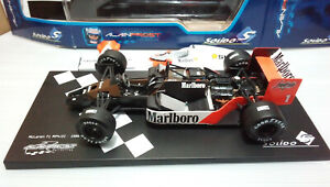 【送料無料】新規上場：マクラーレンのアラン・プロストマールボーロNew Listing1:18 1986 mclaren mp4/2c mp4/2 C alain prost + marl bo ro-solido - 3l 050