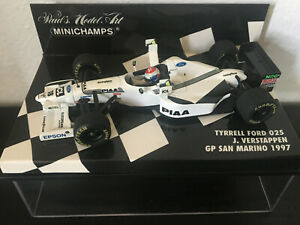 ティレルフォード＃・フェルスタッペン（）1/43 Tyrrell Ford 025 - #18 J. Verstappen (1997)