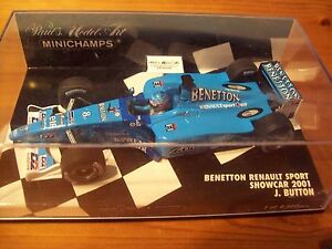 【送料無料】ベネトンルノーのジェンソン・バトン1/43 BENETTON 2001 SHOWCAR RENAULT JENSON BUTTON