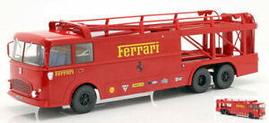 ミニチュア?：フィアットのフェラーリMiniature Voiture ?chelle 1:18 Norev Fiat Bartoletti 3062 Transporter Ferrari