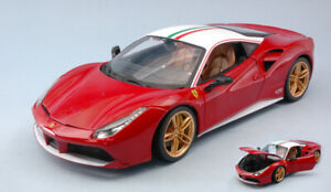 【送料無料】フェラーリスケールFerrari 488 GTB SCALE 1/18 burago