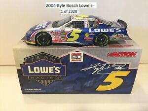 【送料無料】＃カイル・ブッシュ・ロウズの2004 1/24 #5 Kyle Busch Lowe's 1 of 2328