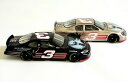 【送料無料】ビンテージのブラックシルバーのデイル・アーンハート財団レースカーVintage NASCAR Black Silver Dale Earnhardt Foundation 3 MonteCarlo 2 Race Cars