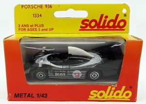 【送料無料】モデルカーポルシェスケールレーシング・カーSolido 1/43 Scale Model Car 1334 - Porsche 936 Racing Car