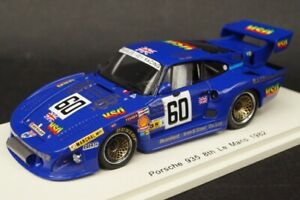 【送料無料】：スパークのポルシェ第回は、ルマン＃1:43 SPARK S4755 Porsche 935 8th LM LeMans 1982 #60