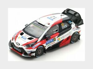 【送料無料】トヨタヤリス＃の優勝者、ラリー・フィンランドスパーク：年代Toyota Yaris Wrc #12 Winner Rally Finland 2017 E.Lappi J.Ferm SPARK 1:43 S5169 M