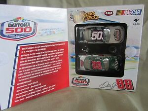 ̵ۿǥȥʥǡ른˥ڡꡧBRAND NEW LDT EDITION 2009 DAYTONA 500 DALE JR AMP & PACE 2 SET CARS 1:64 SCALE