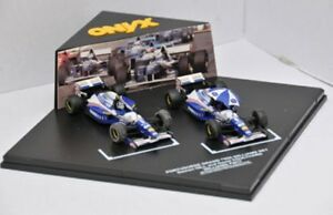 【送料無料】オニキス秒ウィリアムズ車セット、デビッド・クルサードデイモン・ヒル:スケールONYX AW1 S002 WILLIAMS F1 2 CAR SETS DAVID COULTHARD & DAMON HILL 1:43rd scale