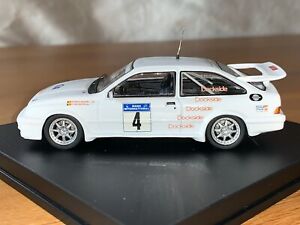 ラリーコードフォードシエラ・コスワースののパトリック・マン1/43 RALLY CODE 3 TROFEU BASTOS FORD SIERRA COSWORTH RS PATRICK SNIJERS MANX